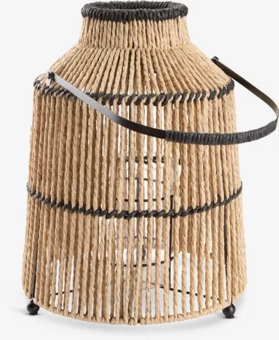 Fenjer MAALTHE Ø27xV35cm natur/crna