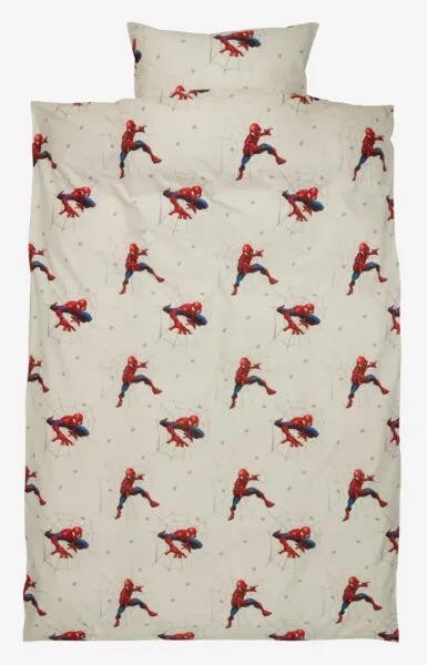 Set posteljine SPIDERMAN 140x200 bijela