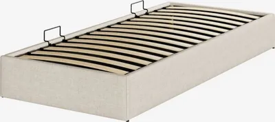 Baza za divan SEDEN 90x200 bočno podizanje bež tkanina