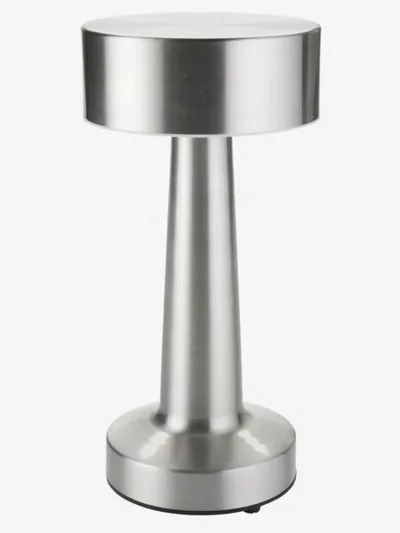 Punjiva stolna lampa MUSVIT Ø11xV21cm hrom