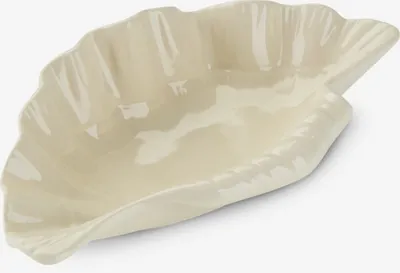 Ukrasna posuda STUGUN Š11xD20xV5 cm prljavo bijela