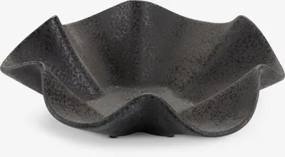 Decorative bowl BRUNO Ø30xH9cm black