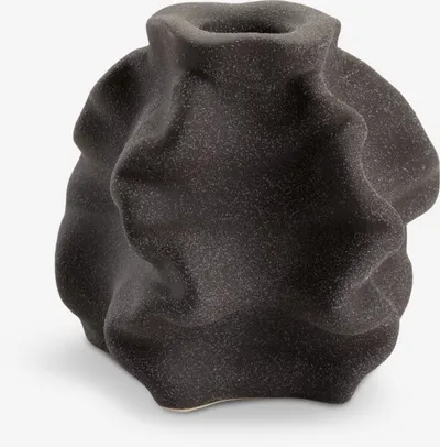 VILHELM svijećnjak Ø10xV9cm, tamnosmeđa