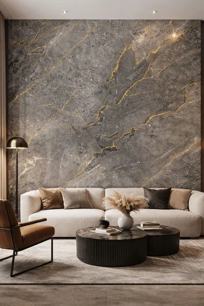 PVC 3D zidni panel, Metallic Gold – Contego d.o.o.