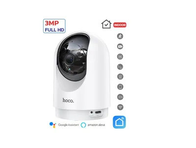 Hoco kamera IP 3MP, FullHD, WiFi, microSD D1, indoor PTZ