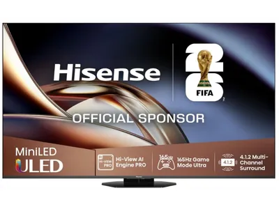 HISENSE TV 55U8Q 55"4K UHD ULED SMART TV 165Hz VIDAA OS