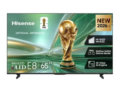 HISENSE TV 65E8S 65"4K ULED MINI-LED SMART TV 144Hz VIDAA OS