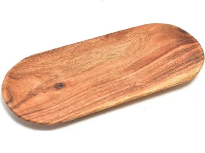 Mercury Home poslužavnik Natural Wooden 02078, 20x9.2x1.5cm