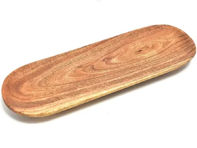 Mercury Home poslužavnik Natural Wooden 02085, 23x7.5x1.5cm