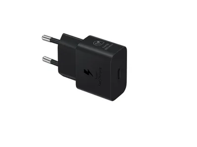 PUNJAČ SAMSUNG 25W FAST CHARGING USB-C SA KABLOM BLACK