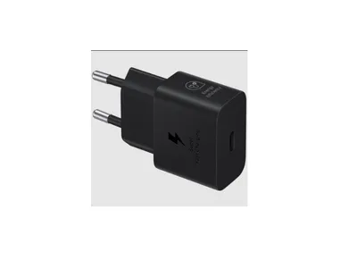 PUNJAČ SAMSUNG 25W FAST CHARGING USB-C BEZ KABLA BLACK