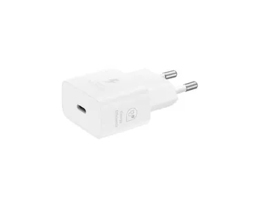 PUNJAČ SAMSUNG 25W FAST CHARGING USB-C BEZ KABLA WHITE