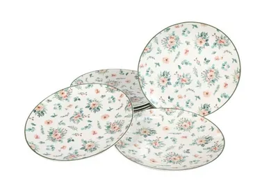PORCELAN SET ZA KOLACE 6_1(ZEL_CVIJECE) JH-C19-119 SIGMA
