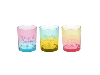 SET ČA&Scaron;A 3_1 SUNSET MULTICOLOR 280CC TOGNANA