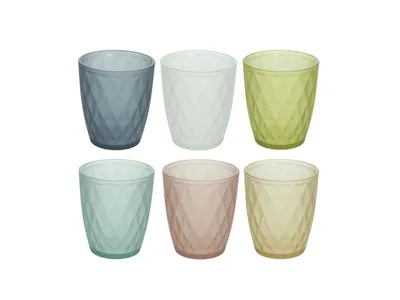 SET CASA 6_1 320CC GLASS PANAMA TOGNANA
