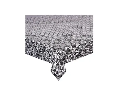 STOLNJAK 140x180cm TEXTILE CHAKRA BLACK TOGNANA
