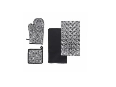 KUHINJSKI SET TEXTILE CHAKRA BLACK TOGNANA