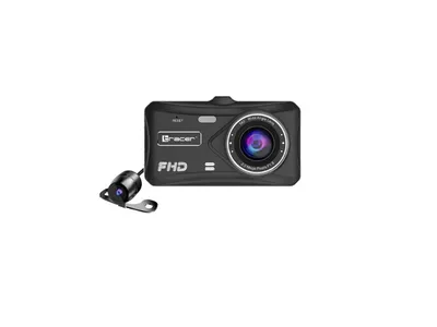Auto kamera 4TS FHD Crux Dash Cam 2MP 4 LCD FullHD