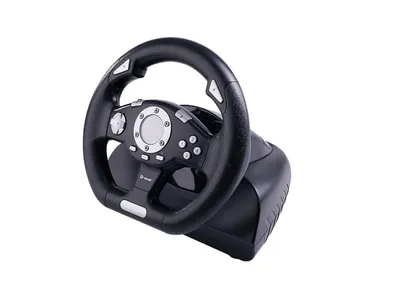 GAMING VOLAN ZA PC STEERING WHEEL SIERA PC +GAME TRACER