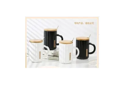 KERAMIČKA SOLJA SA POKLOPCEM 11*7.8CM 400ML