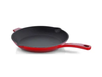 Korkmaz grill tava A2935 cast frypan 20cm crvena