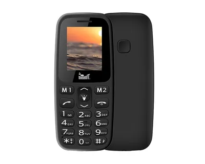 MeanIT mobilni telefon Veteran I, crni
