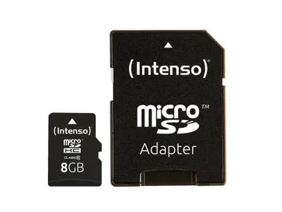MICRO SD KARTICA 8GB CLASS 10 SA ADAPTEROM INTENSO