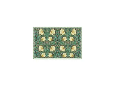 PODMETAČ ZA STOL 45X30 WILLIAM MORRIS BLACK RS2