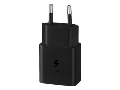 PUNJAČ SAMSUNG 15W FAST CHARGING USB-C WALL CHARGER BLACK