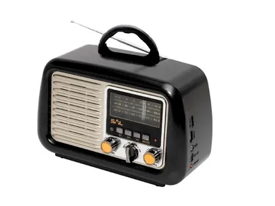 SAL retro radio + bluetooth zvučnik, 4in1, FM, MP3, AUX