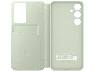 Samsung Galaxy S24+ maska Smart View Wallet Green