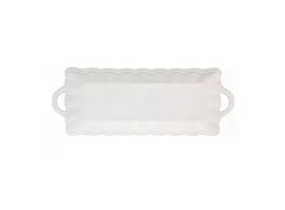 TANJIR ZA SERVIRANJE 43X16cm ELITE WHITE R2S