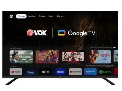 Vox LED televizor 50" 50GOU080B, 4K Ultra HD, Smart TV, Google TV