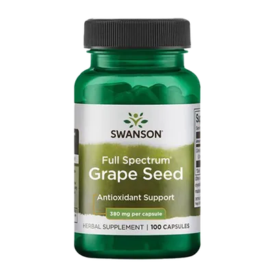 SWANSON PREMIUM GRAPE SEED 380 MG