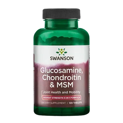GLUCOSAMINE, CHONDROITINE + MSM