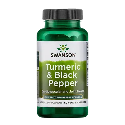 TURMERIC & BLACK PEPPER 60caps