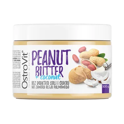 PEANUT BUTTER + COCONUT 500g