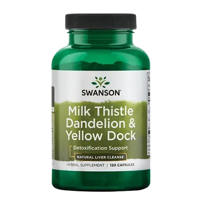 MILK THISTLE, DANDELION, YELLOW DOCK