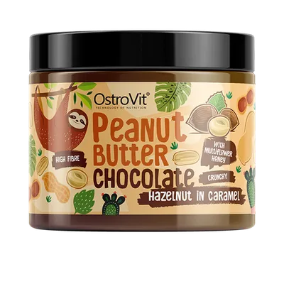 PEANUT BUTTER CHOCOLATE HAZELNUT CARAMEL 500g