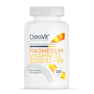 MAGNESIUM + VITAMIN D3 2000 IU + B6