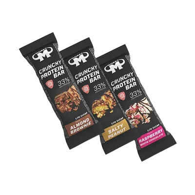 CRUNCHY PROTEIN BAR - MIX BOX - 12 X 45 G