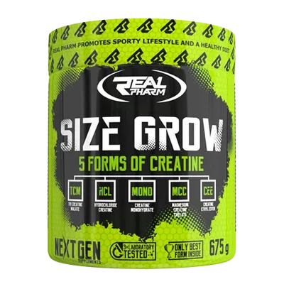 SIZE GROW 5 FORMS OF CREATINE 675g