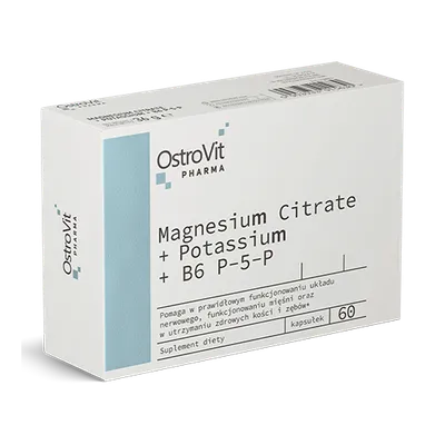 MAGNESIUM CITRATE + POTASSIUM + B6 P-5-P