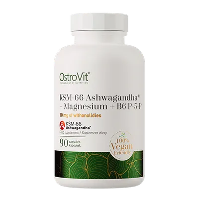 KSM 66 ASHWAGANDHA+MAGNESIUM+B6-P-5-P