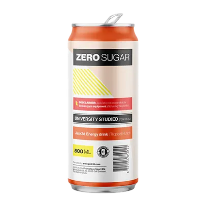 JACK3D ZERO SUGAR ENERGY DRINKS 500 ml