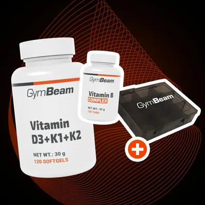 Vitamin D3+K1+K2 - GymBeam