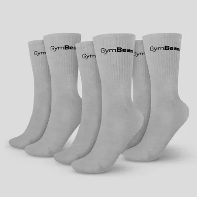 Čarape 3/4 Socks 3Pack Grey - GymBeam