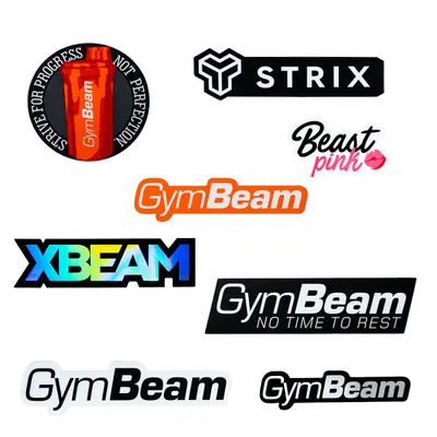 Set naljepnica 8Pack - GymBeam