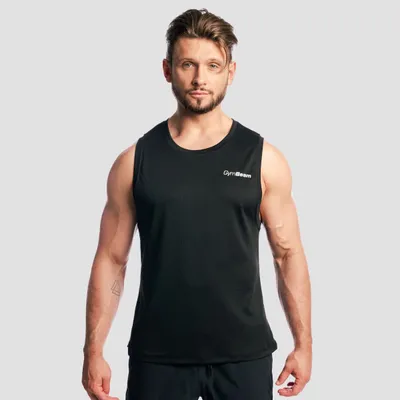 Muška majica bez rukava Base Mesh Black - GymBeam