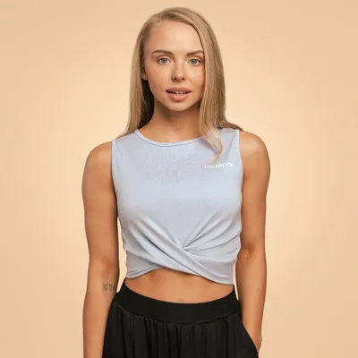 Ženska cropped majica Breeze Dove - BeastPink